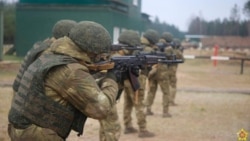 Навчання в білоруській армії, листопад 2025 року