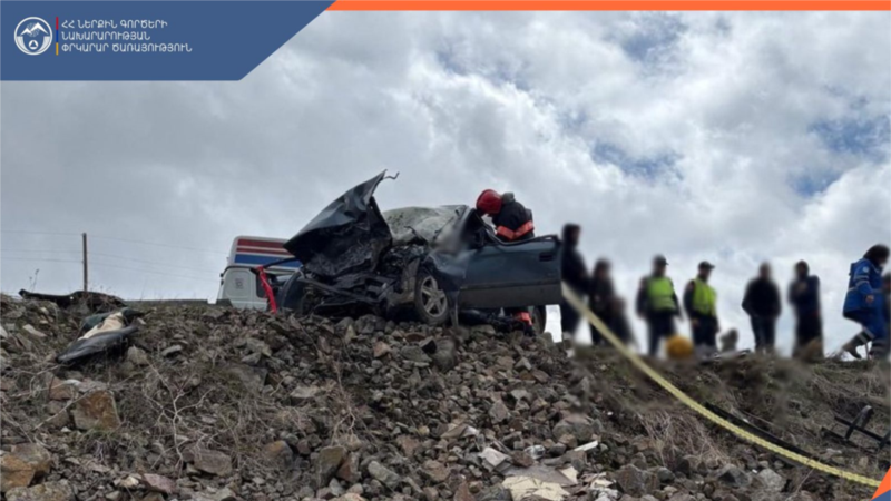 Աղին բնակավայրում ավտովթարի փաստով քրեական վարույթ է հարուցվել