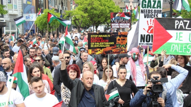 В Европе митингуют в поддержку палестинцев в противостоянии исламистов с Израилем