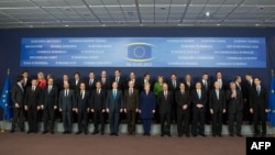 Лідери ЄС на саміті у Брюсселі, 14 березня 2013 року