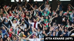 The Open Stadiums group has campaigned over the last decade for women to be allowed to attend football matches in Iran, but with only limited success. (file photo)