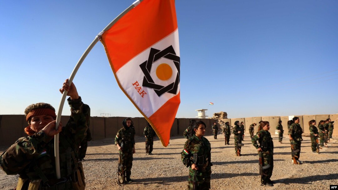 یک پایگاه آموزشی «حزب آزادی کردستان» (پاک) در عراق