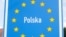 Знак на ўезьдзе ў Польшчу. Ілюстрацыйнае фота