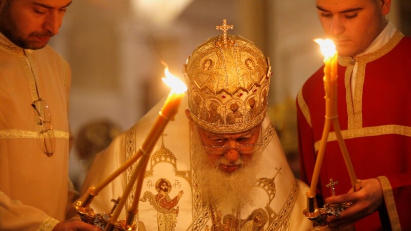 Патриарх Грузии освятил храм Иверской иконы Пресвятой Богородицы на горе Махата