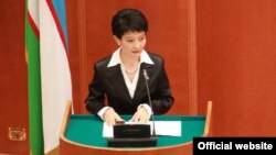 O‘zbekiston bosh prokurori o‘rinbosari Svetlana Ortiqova.