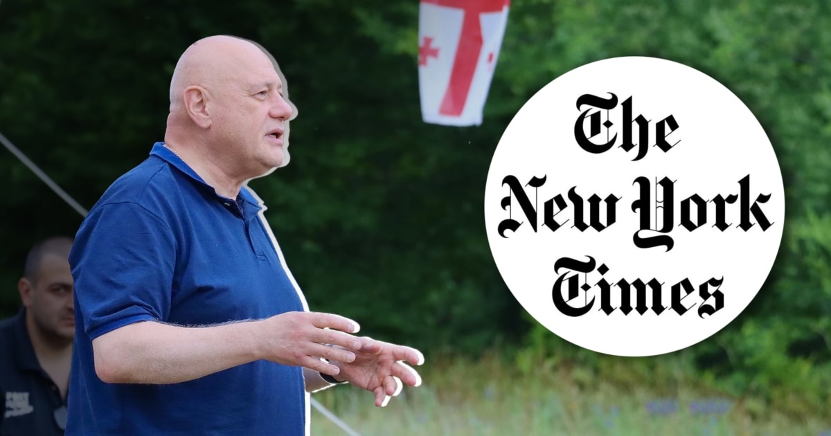 The New York Times: ზუსტად და დეტალურად ვციტირებთ ბატონი რაზმაძის სიტყვებს ინტერვიუდან, რომელიც გორის საკრებულოში შედგა