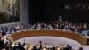 United Nations Security Council members vote on the Iran resolution at the UN headquarters in New York on July 20, 2015.