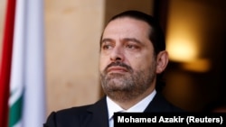 Liwanyň premýer-ministri Saad Hariri, Beirut, 24-nji oktýabr, 2017