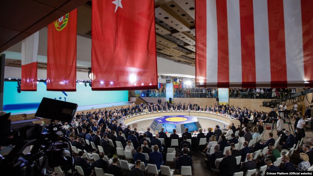 Инаугурационной саммит «Крымской платформы». Киев, 23 августа 2021 года