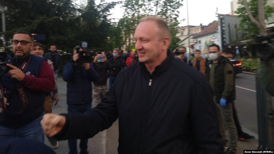 Dragan Đilas na skupu 4. maja u Beogradu 