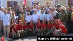 Крымский вице-премьер Игорь Михайличенко на праздновании пятилетия «самообороны», Симферополь, 26 июля 2019 года