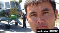 Kyrgyzstan- Jengish Aidarov, Radio Azattyk correspondent, Batken region.1Aug2013