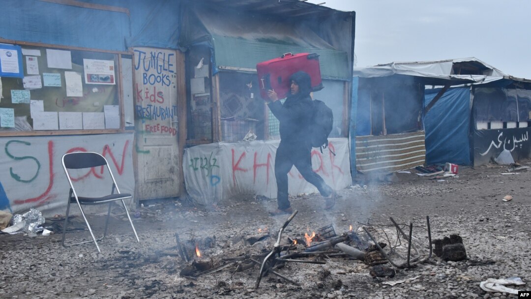 Prizor iz kampa "Džunga", Calais