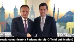 Asistentul secretarului de stat al Statelor Unite ale Americii pentru afaceri europene și eurasiatice, Wess Mitchell, şi vicepreşedintele PD Andrian Candu