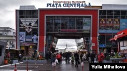 Moldova - Chisinau, Covid, post quarantine, Central Market, opening, piata centrala