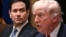 Держсекретар США Марко Рубіо і президент США Дональд Трамп. Білий дім, Вашингтон. 26 травня 2026 року 