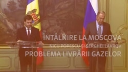 Lavrov: Rusia nu face presiuni în problema livrării gazelor