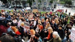 Protest solidarnosti sa pokretom 'Crni životi su bitni', Zagreb, 9 juni 2020.