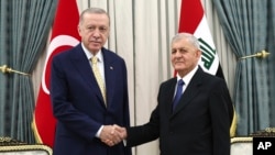 روسای جمهور عراق و ترکیه