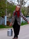 Moldova: milk collection points, people keeping cows and goats