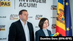 Liderii Blocului ACUM la o conferință de presă, 24 februarie 2019