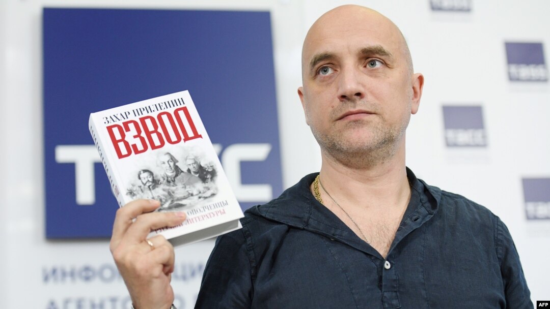 Russian writer Zakhar Prilepin