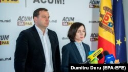 Liderii blocului ACUM, Andrei Năstase și Maia Sandu