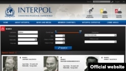 Interpol's website includes notices on Akmat Bakiev, Maksim Bakiev, and Janysh Bakiev (left to right).
