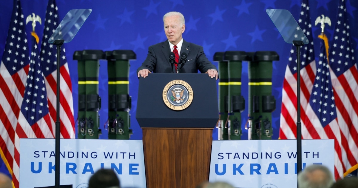 Biden Announces New Military Aid For Ukraine, Urges Congress To Pass ...