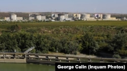În imagine: Centrala Nucleară de la Cernavodă. România a oprit zilele trecute unul dintre reactoare din cauza nivelului scăzut al Dunării