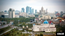 Астананың әкімшілік ғимараттары. (Көрнекі сурет)
