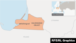 Kaliningrad (Russia) locator map webmap