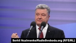 Претседателот на Украин,а Петро Порошенко