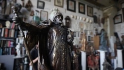 Эскиз памятника Ивана Грозного из мастерской скульптора Михаила Красильникова