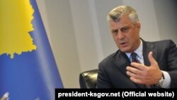 Presidenti i Kosovës, Hashim Thaçi.