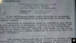 Sentința judecătorească falsificată folosită pentru obținerea terenului de aproape 2.000 de metri pătrați