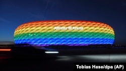 Munich's city council had sought to illuminate the Allianz Arena in rainbow colors during Germany's Euro 2020 match against Hungary as a signal to promote diversity.