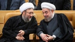 مجادله حسن روحانی و صادق لاریجانی بر سر بابک زنجانی و حساب‌های قوه قضاییه