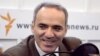 Former world chess champion turned opposition politician Garry Kasparov in RFE/RL's Moscow studios during a previous interview.