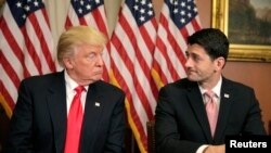 Donald Tramp i Pol Rajan