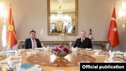 Турција- македонскиот премиер Зоран Заев и претседателот на Турција Реџеп Таип Ердоган, 05.06.2021