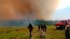 Incendii la vest de Iakuțkk, în Rusia, sâmbătă, 7 august 2021. În nord-estul Siberiei, 93 de incendii forestiere active au ars pe 1,1 milioane de hectare. 