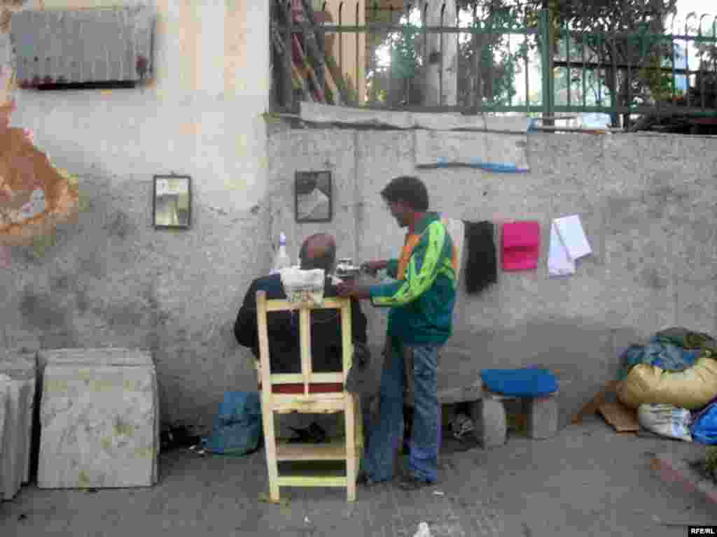 سلمانی خیابانی در هند