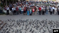 Vətəndaşların passiv etiraz aksiyası