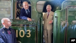 Regele la Pickering, în Yorkshire, în iunie 2023.