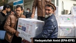 واکسینی که از سوی هند به کشور افغانستان کمک شده است