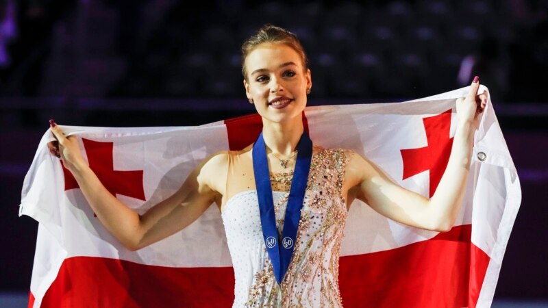 Грузинская фигуристка Анастасия Губанова выиграла серебро на ЧЕ