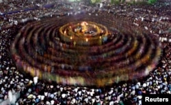 Один из индусских фестивалей в штате Гуджарат