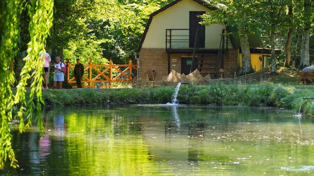 Заповедная крымская форель (видео)