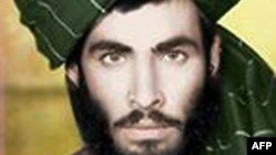 تصویر منصوب به ملا عمر رهبر گروه طالبان که در دور اول حاکمیت این گروه رهبری امارت اسلامی افغانستان رابه عهده داشت
